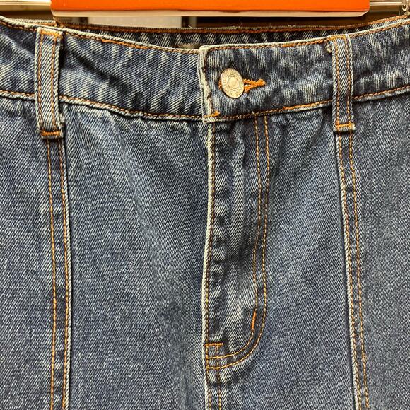 Monkey Ride‎ High Rise Carpenter Jeans Womens 11 Cargo Mom Origional Vintage - Picture 12 of 16